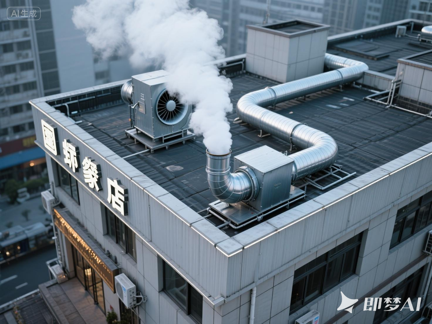 離心風(fēng)機可以凈化油煙嗎？